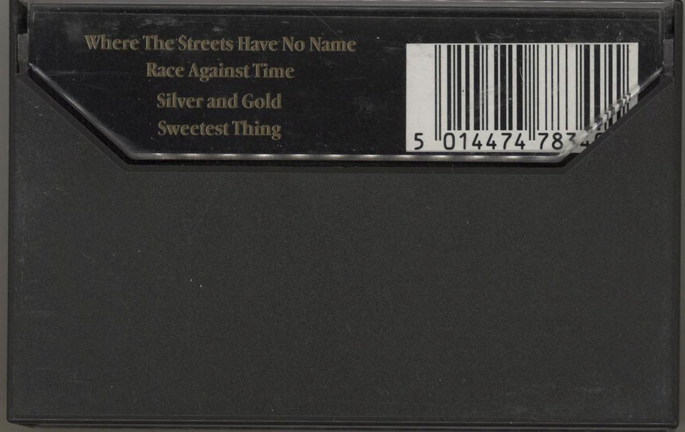 U2 Where The Streets Have No Name UK cassette single 5014474783401