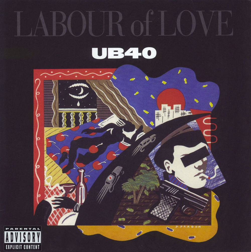UB40 Labour Of Love - 180 Gram UK 2-LP vinyl record set (Double LP Album) UB40LOL1
