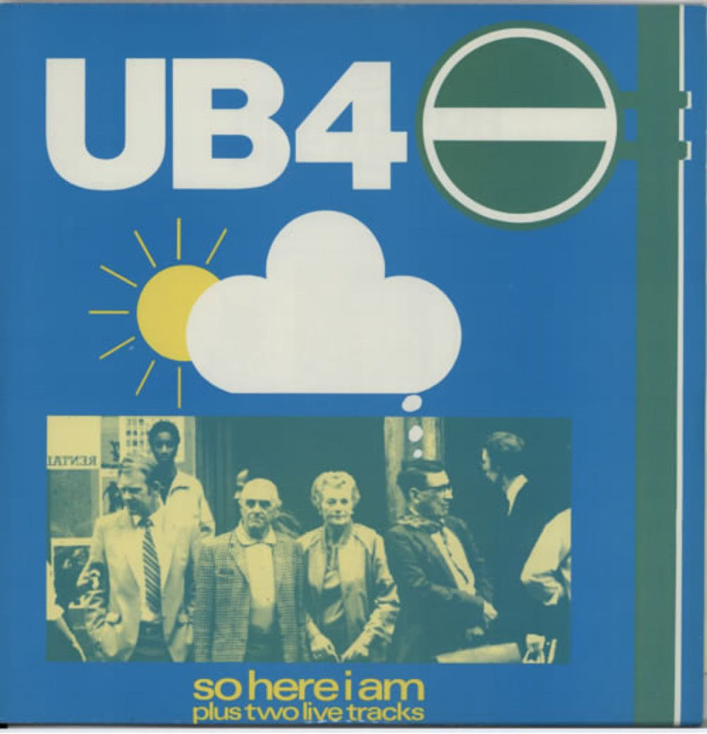 UB40 So Here I Am UK 12" vinyl single (12 inch record / Maxi-single) 12DEP5