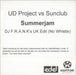 UD Project Summerjam UK Promo CD-R acetate CD-R ACETATE