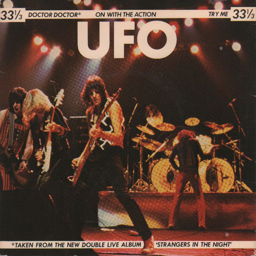 UFO Doctor Doctor EP - Picture sleeve UK 7" vinyl single (7 inch record / 45) CHS2287