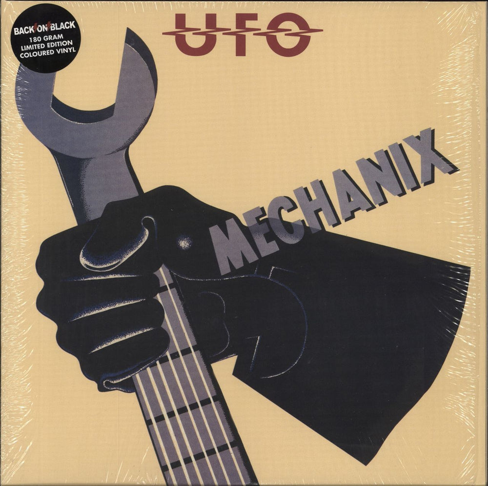 UFO Mechanix - 180gm Clear Vinyl + Shrink UK 2-LP vinyl record set (Double LP Album) RCV051LP