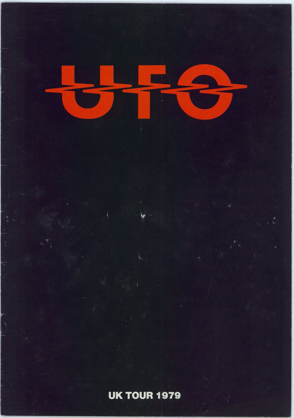 UFO UK Tour 1979 + Ticket Stub UK tour programme TOUR PROGRAMME