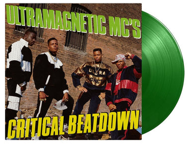 Ultramagnetic MC's Critical Beatdown - Expanded Edition - Green Vinyl UK 2-LP vinyl record set (Double LP Album) MOVLP2825