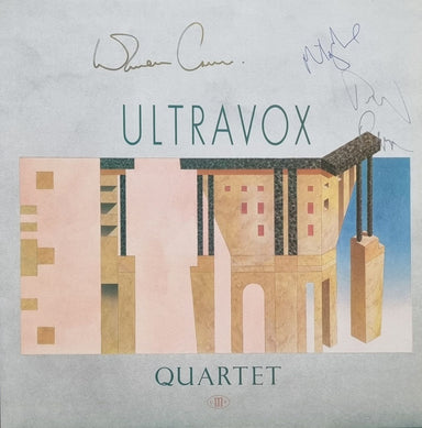 Ultravox Quartet - Autographed UK vinyl LP album (LP record) CDL1394