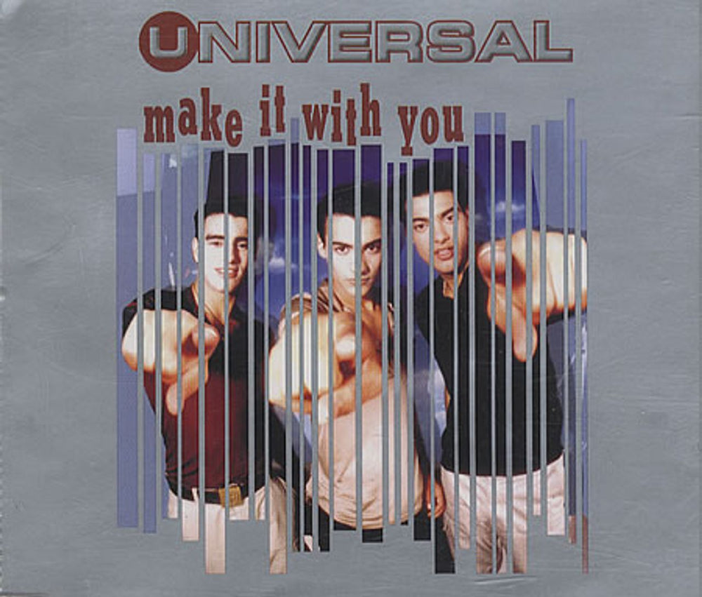 Universal Make It With You UK 2-CD single set (Double CD single) LONCD404/LONDP404