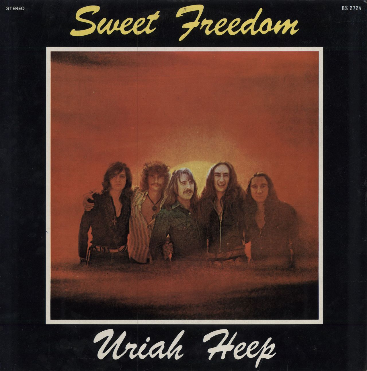 Uriah Heep Sweet Freedom Malaysia Vinyl LP