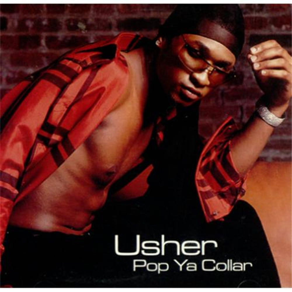 Usher Pop Ya Collar US Promo CD single (CD5 / 5") LFPCD-4486