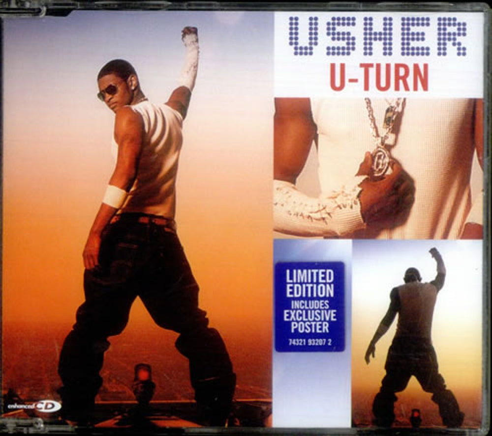 Usher U-Turn UK CD single (CD5 / 5") 74321932072