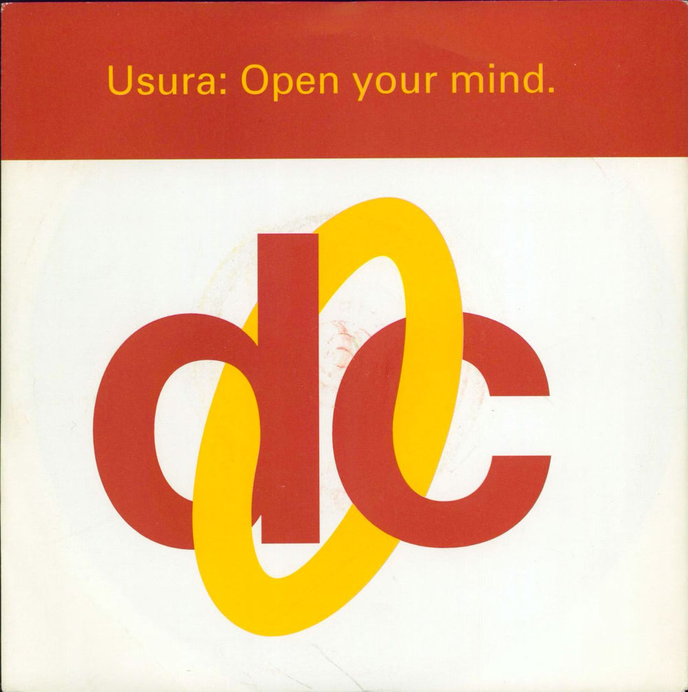 Usura Open Your Mind UK 7" vinyl single (7 inch record / 45) 74321128047