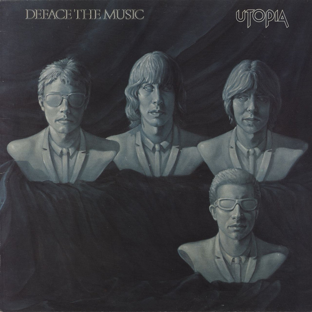 Utopia (US) Deface The Music French vinyl LP album (LP record) 67.593