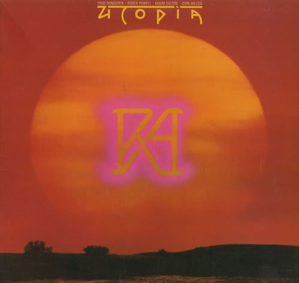 Utopia (US) Ra UK vinyl LP album (LP record) K55514