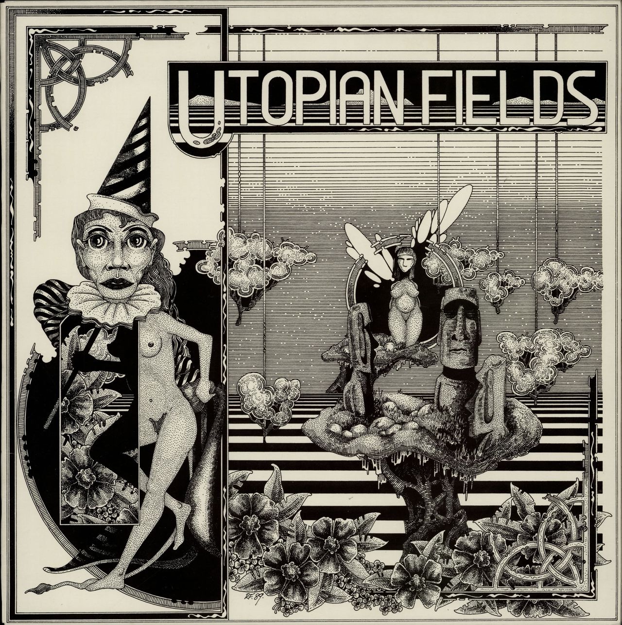 Utopian Fields Utopian Fields Norwegian vinyl LP album (LP record) COSLP001