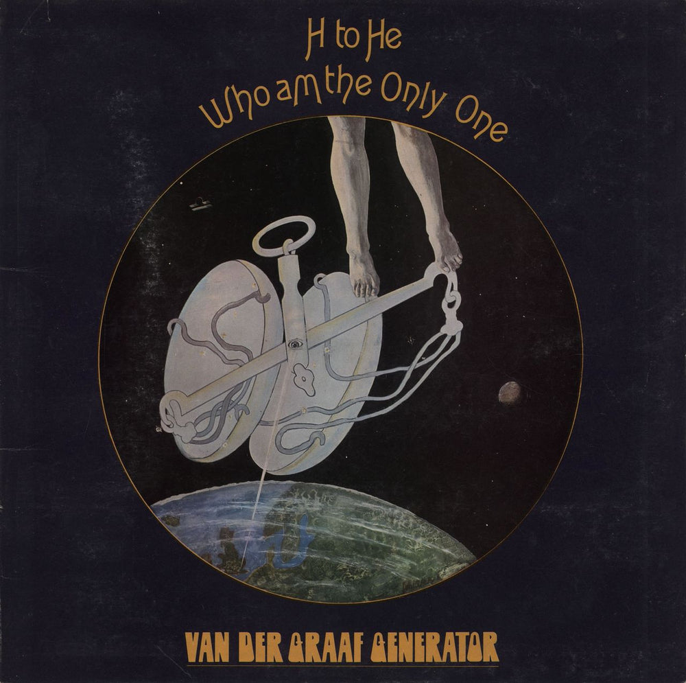 Van Der Graaf Generator H To He, Who Am The Only One - 1st - EX UK vinyl LP album (LP record) CAS1027