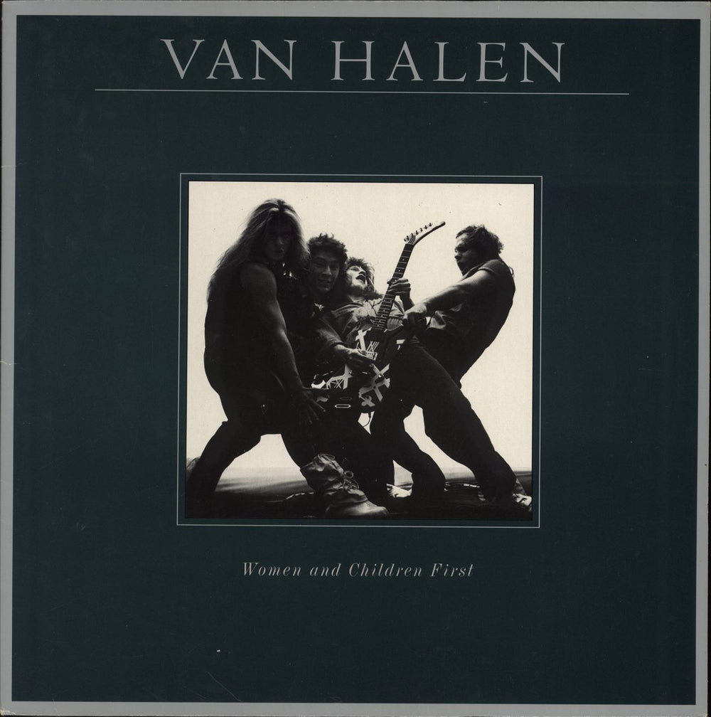 Van Halen Women And Children First German vinyl LP album (LP record) WB56793