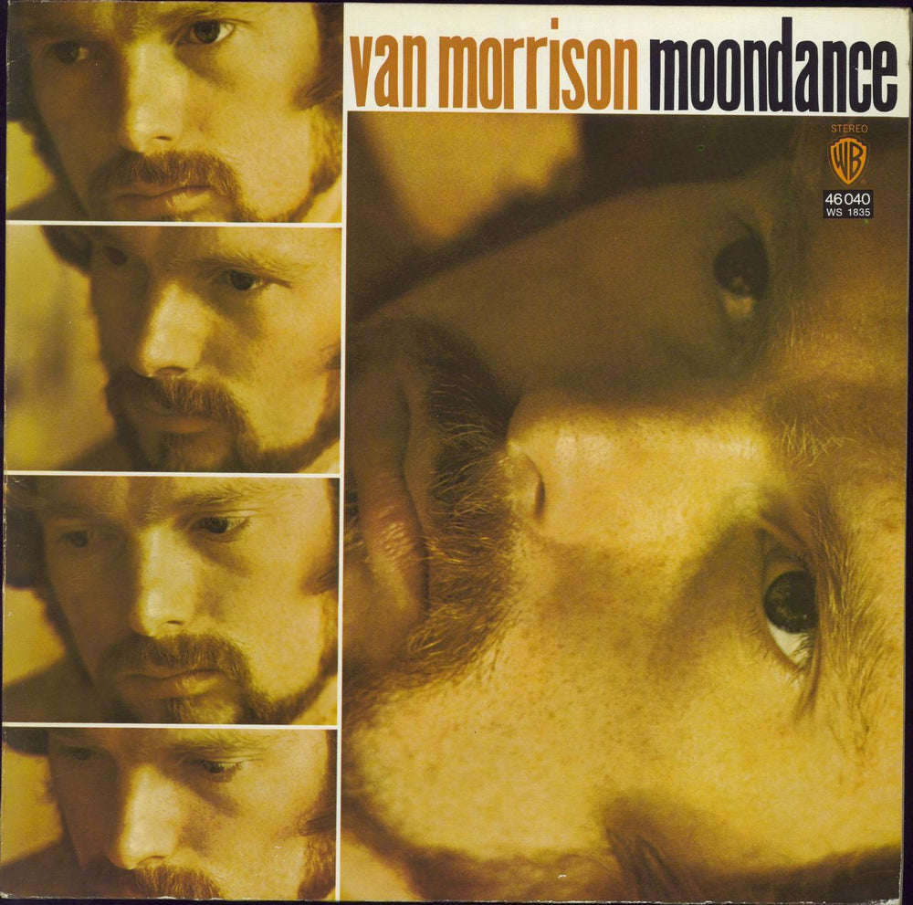 Van Morrison Moondance - 1980s German vinyl LP album (LP record) K46040