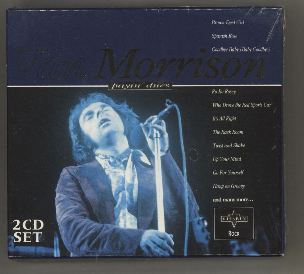 Van Morrison Payin' Dues UK Promo 2 CD album set (Double CD) CPCD8035-2