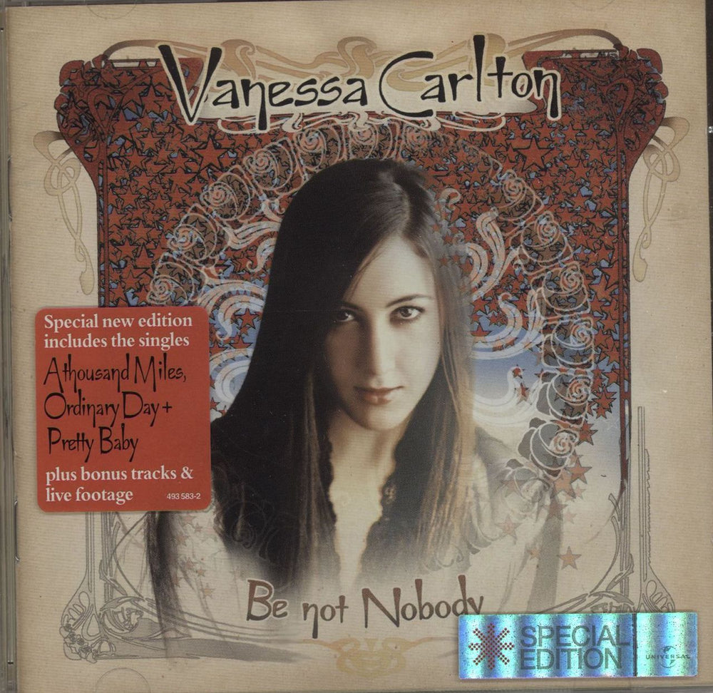 Vanessa Carlton Be Not Nobody UK CD album (CDLP) 4935832