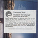 Vanessa Mae Subject To Change UK Promo CD album (CDLP) VMACDSU188109