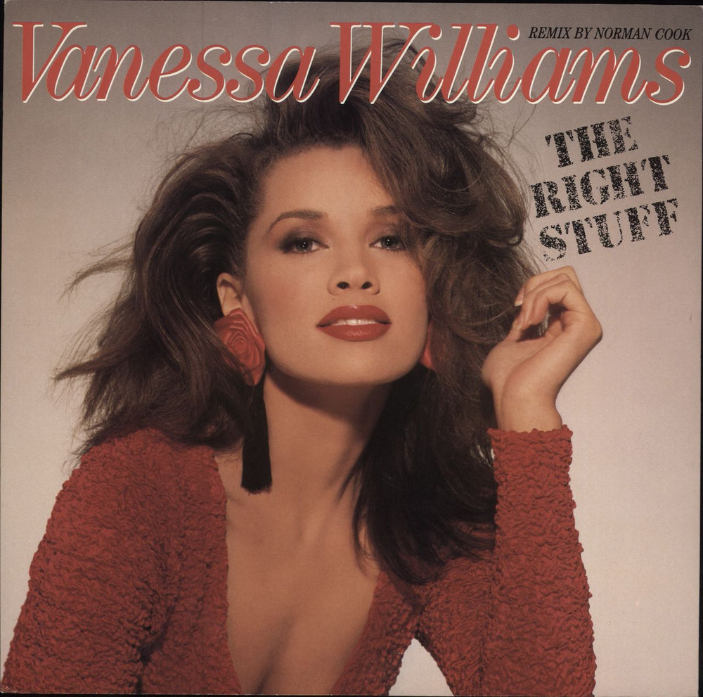 Vanessa Williams The Right Stuff UK Promo 12" vinyl single (12 inch record / Maxi-single) WINGR3