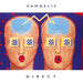 Vangelis Direct - Expanded Edition Translucent Blue Vinyl UK 2-LP vinyl record set (Double LP Album) VGE2LDI812766