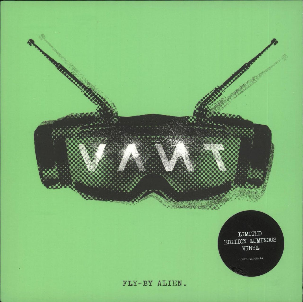 Vant Fly-By Alien - RSD16 - Glow in the Dark Vinyl UK 7" vinyl single (7 inch record / 45) 0825646206414