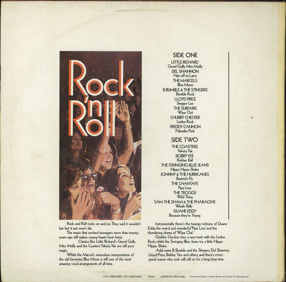 Various-50s/Rock & Roll/Rockabilly Highlight On Rock 'n Roll UK vinyl LP album (LP record)