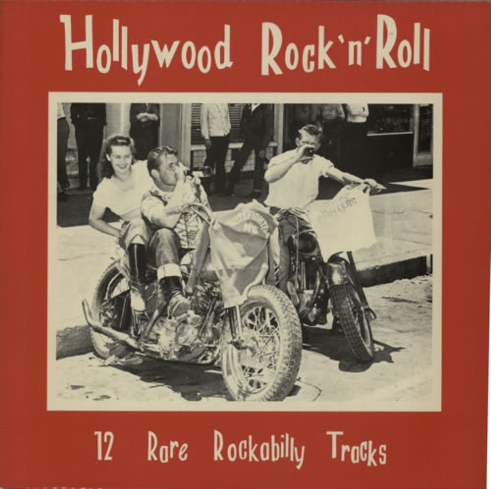 Various-50s/Rock & Roll/Rockabilly Hollywood Rock 'N' Roll UK vinyl LP album (LP record) CH1