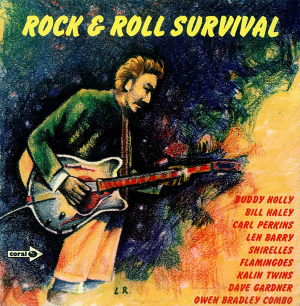 Various-50s/Rock & Roll/Rockabilly Rock & Roll Survival UK vinyl LP album (LP record) CPS88