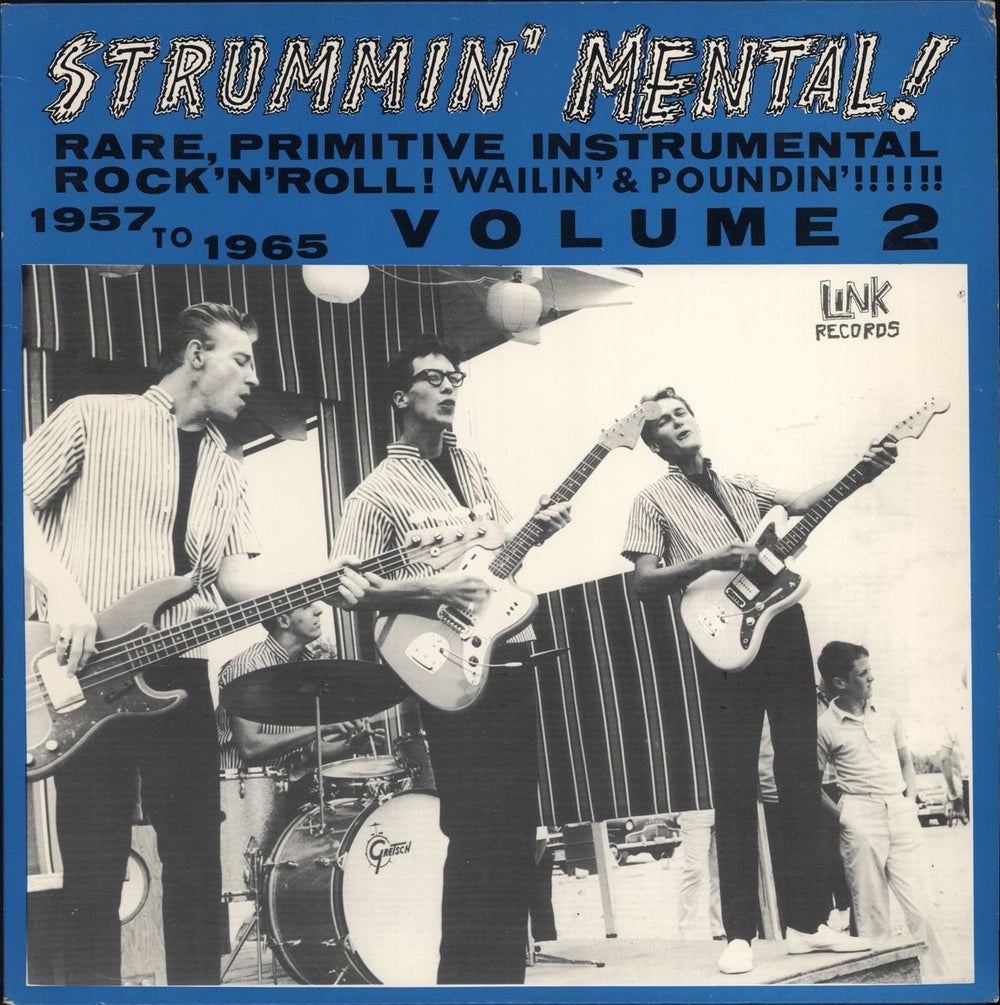 Various-50s/Rock & Roll/Rockabilly Strummin' Mental! Volume 2 UK vinyl LP album (LP record) LR2