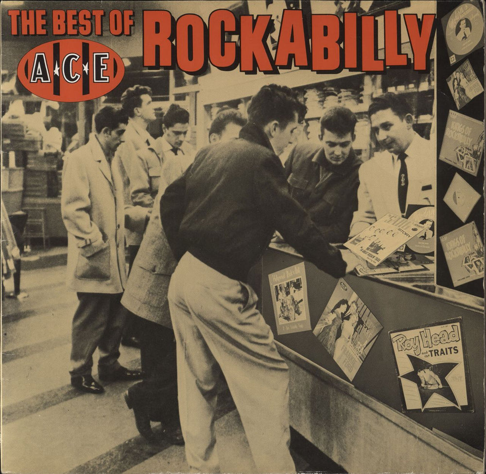 Various-50s/Rock & Roll/Rockabilly The Best Of Ace Rockabilly UK vinyl LP album (LP record) CH54