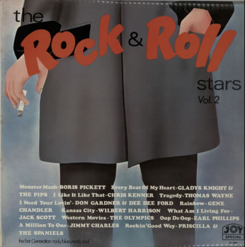 Various-50s/Rock & Roll/Rockabilly The Rock & Roll Stars Vol 2 UK vinyl LP album (LP record) JS5009