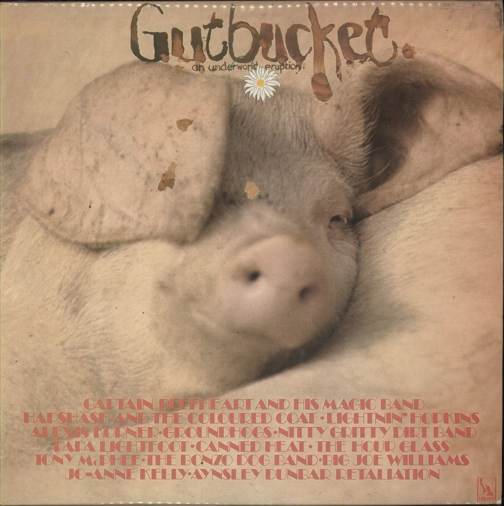 Various-60s & 70s Gutbucket UK vinyl LP album (LP record) LBX3