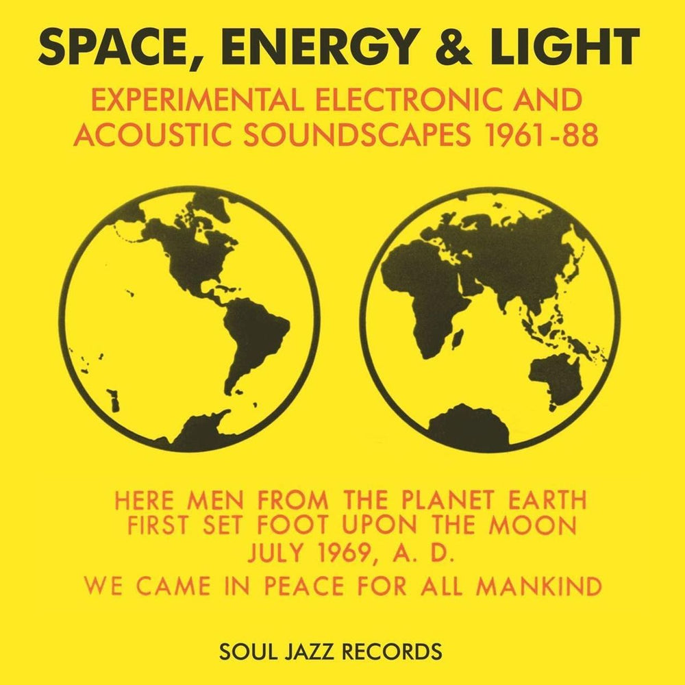 Various-Ambient & Electronica Space, Energy & Light: Experimental Electronic And Acoustic Soundscapes 1961-88 - Yellow CD UK CD album (CDLP) VA7CDSP807320
