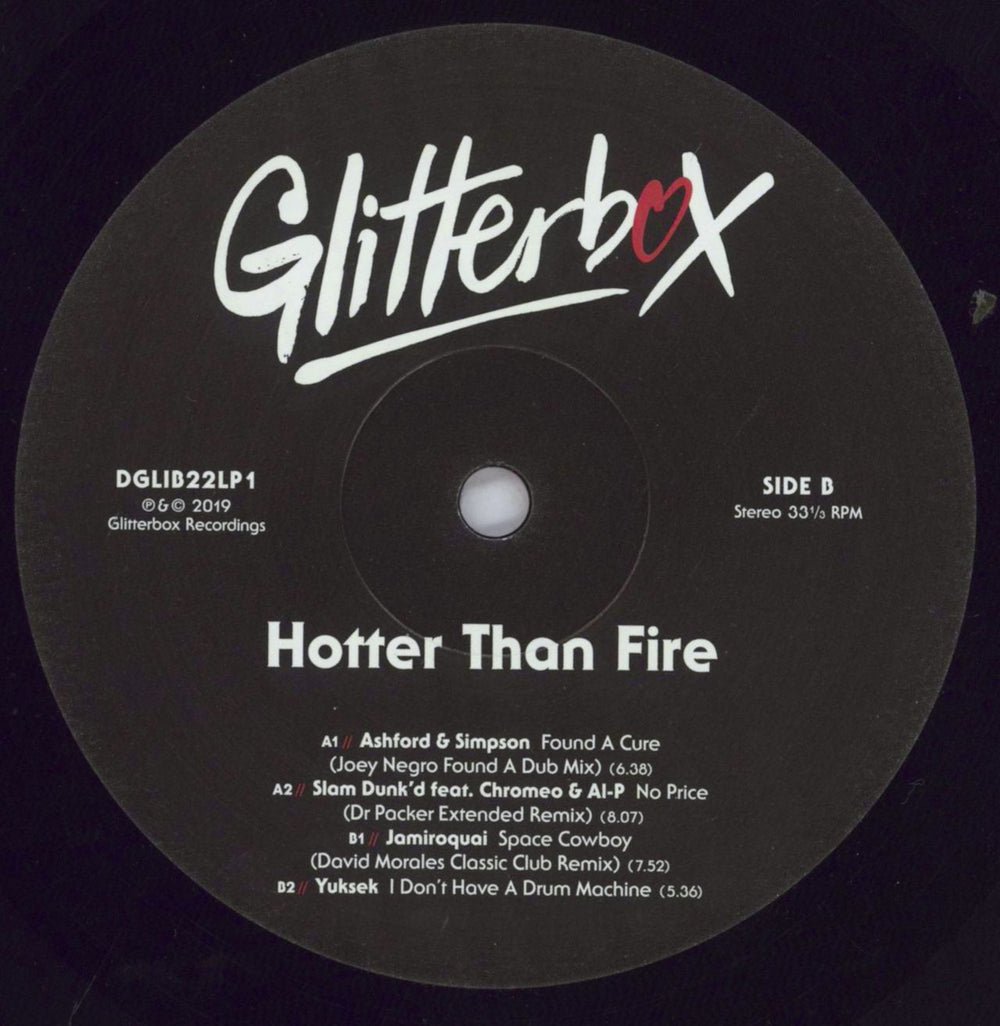 Various Artists Glitterbox [Hotter Than Fire] [Part 1] UK 2-LP vinyl record set (Double LP Album) VAR2LGL831249