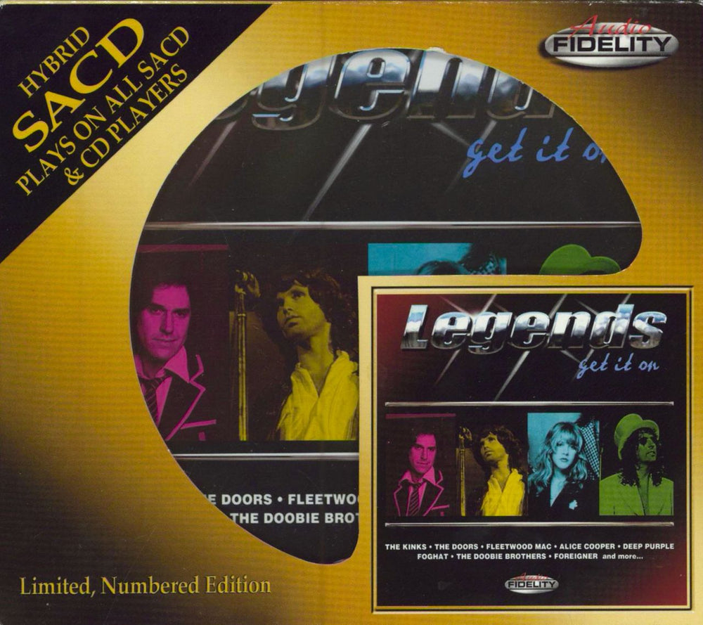 Various Artists Legends - Get It On US super audio CD SACD AFZ179