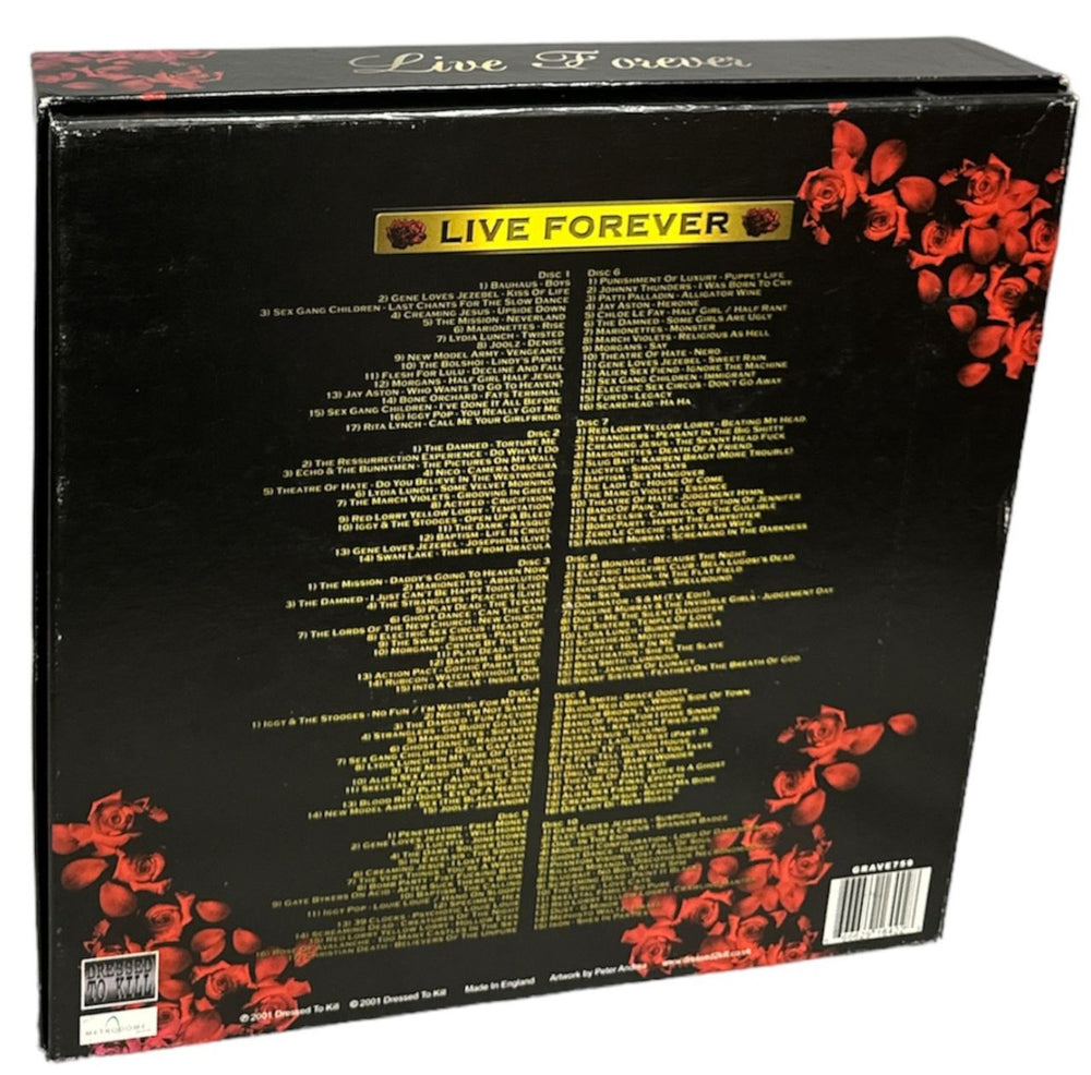 Various Artists Live Forever - The Most Beautiful & Haunting Gothic Co —  RareVinyl.com