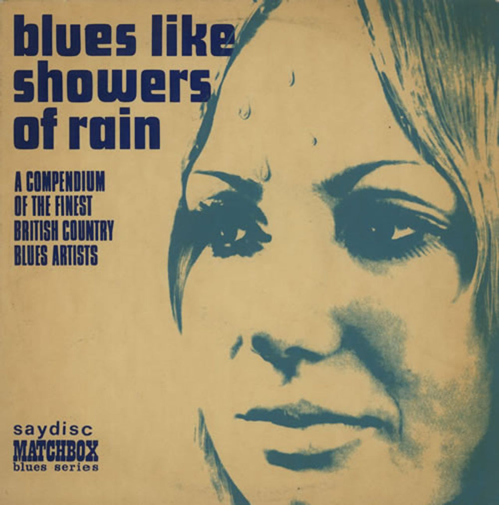 Various-Blues & Gospel Blues Like Showers Of Rain UK vinyl LP album (LP record) SDM142