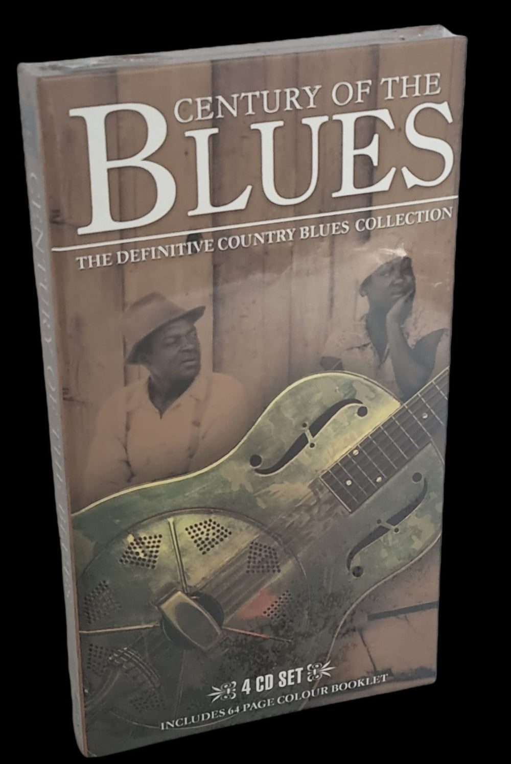 Various-Blues & Gospel Century Of The Blues - The Definitive Country Blues Collection - Sealed UK CD Album Box Set CDCD5003
