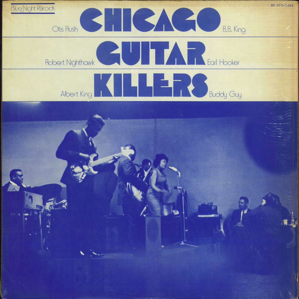 Various-Blues & Gospel Chicago Guitar Killers US vinyl LP album (LP record) BN073-1669