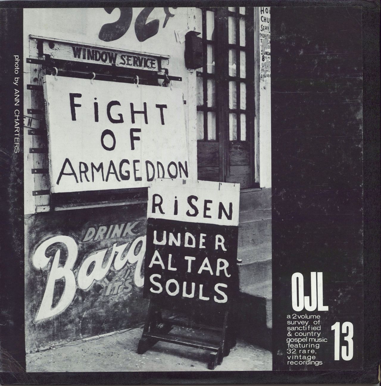 Various-Blues & Gospel In The Spirit No. 2 US vinyl LP album (LP record) OJL13