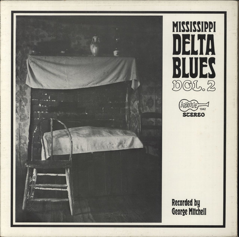 Various-Blues & Gospel Mississippi Delta Blues Vol. 2 US vinyl LP album (LP record) 1042