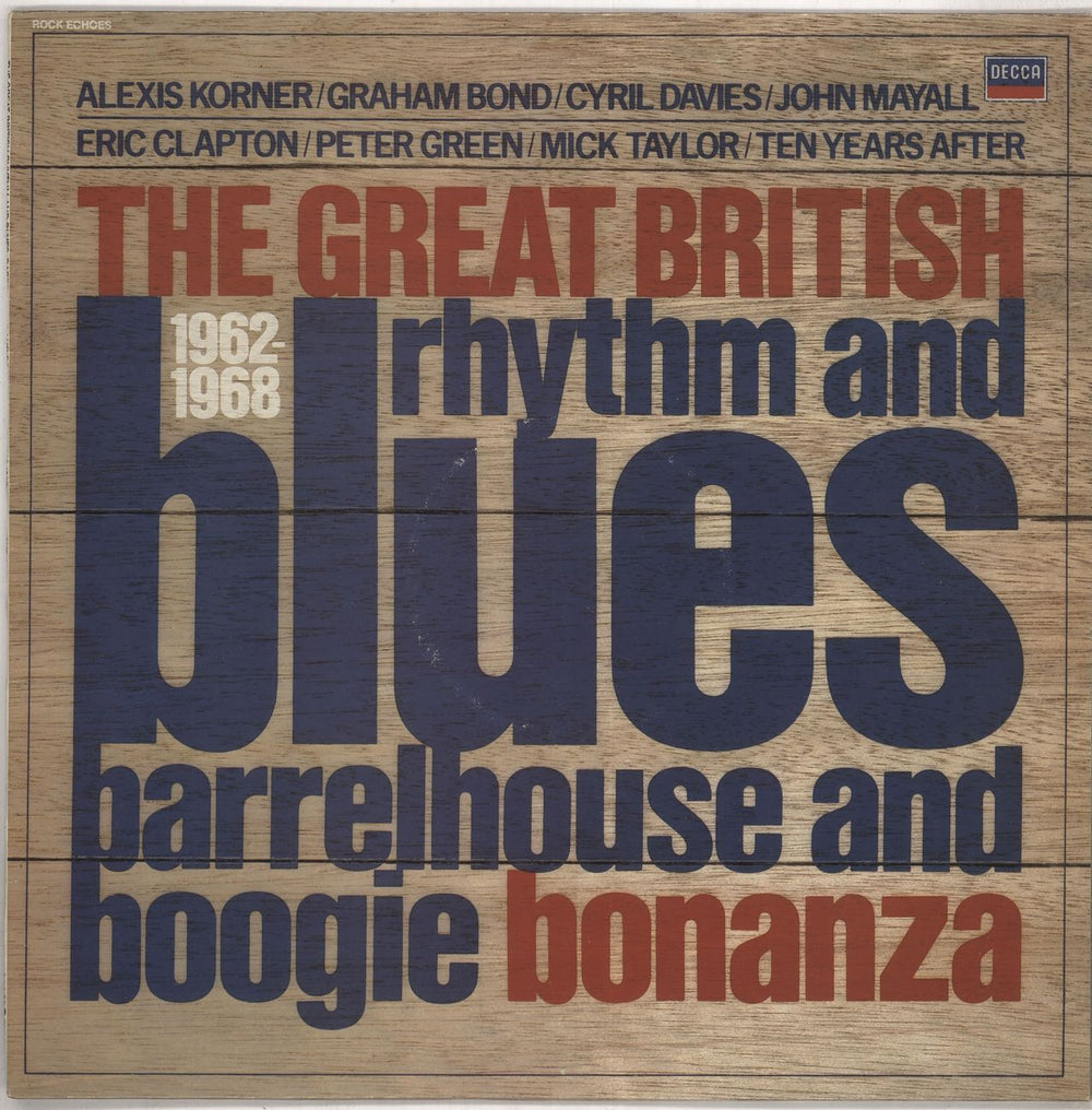 Various-Blues & Gospel The Great British R&B Barrelhouse & Boogie Bonanza UK 2-LP vinyl record set (Double LP Album) TAB53/4