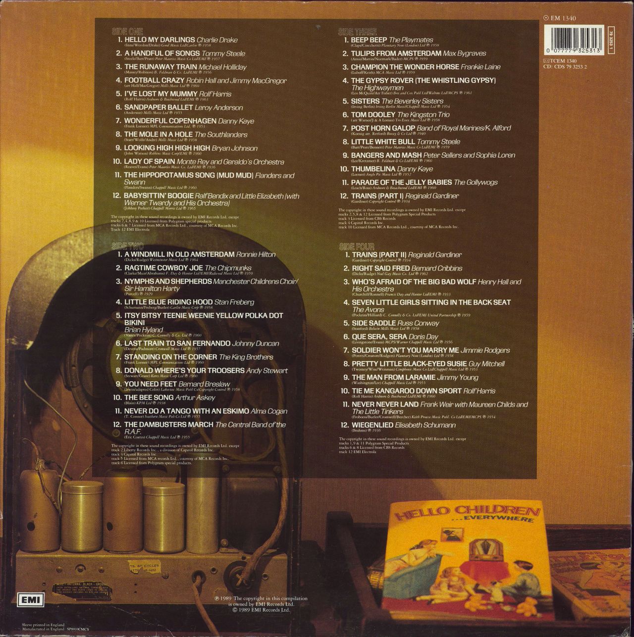 Various-Childrens Hello Children Everywhere Vol. 2 UK 2-LP vinyl record set (Double LP Album)