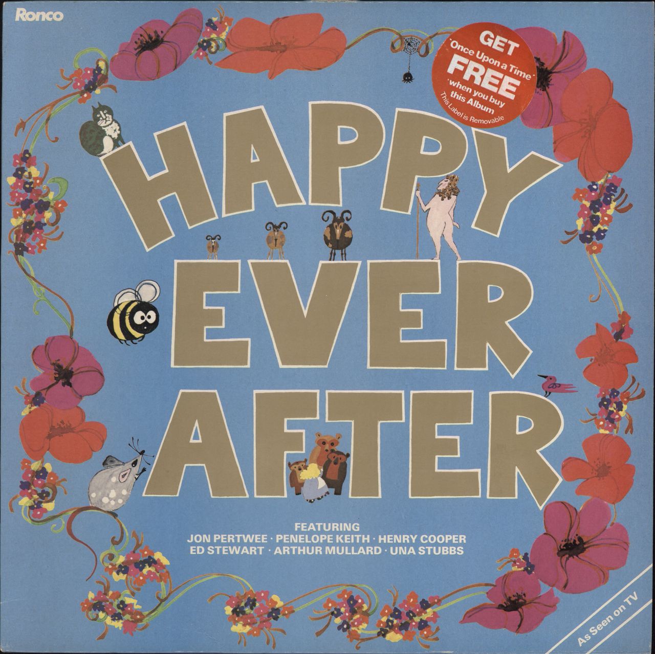 Various-Childrens Once Upon A Time / Happy Ever After UK 2-LP vinyl record set (Double LP Album)