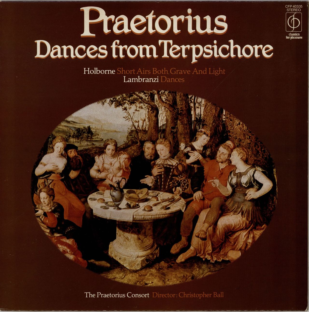 Various-Classical & Orchestral Dances From Terpsichore UK vinyl LP album (LP record) CFP40335
