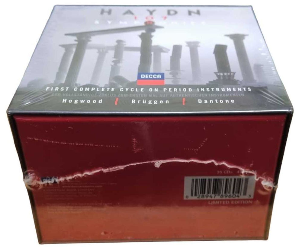 Various-Classical & Orchestral Haydn 107 Symphonies - First Complete Cycle On Period Instruments UK CD Album Box Set