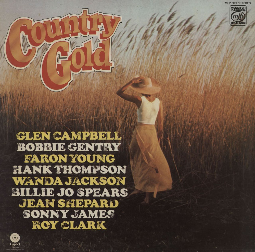 Various-Country Country Gold UK vinyl LP album (LP record) MFP50247