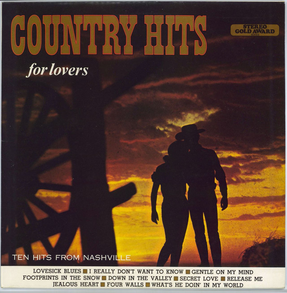 Various-Country Country Hits For Lovers UK vinyl LP album (LP record) MER323