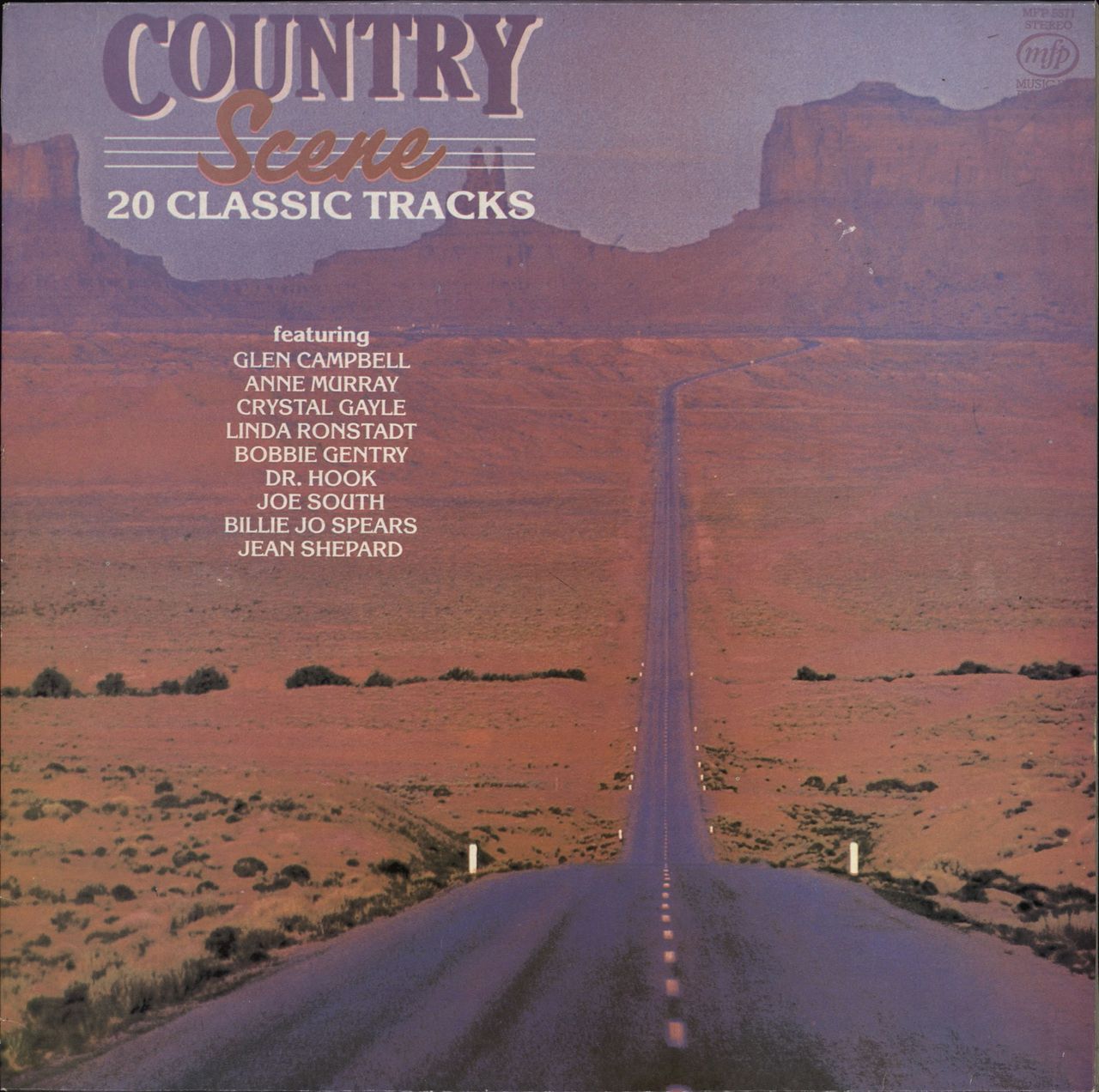 Various-Country Country Scene UK vinyl LP album (LP record) MFP5571